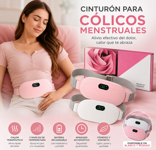 Cinturón Térmico para Cólicos Menstruales