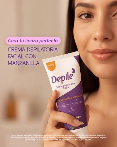 Crema Depilatoria Facial Depile