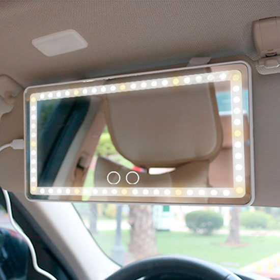 Espejo Luz Led para Auto