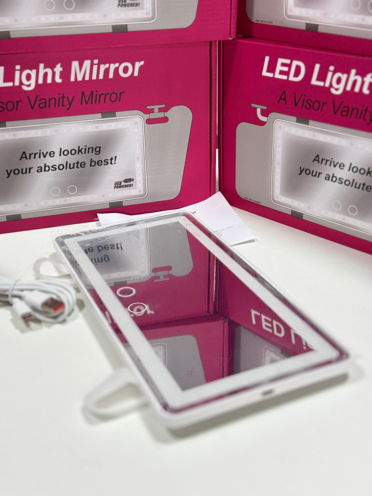 Espejo Luz Led para Auto